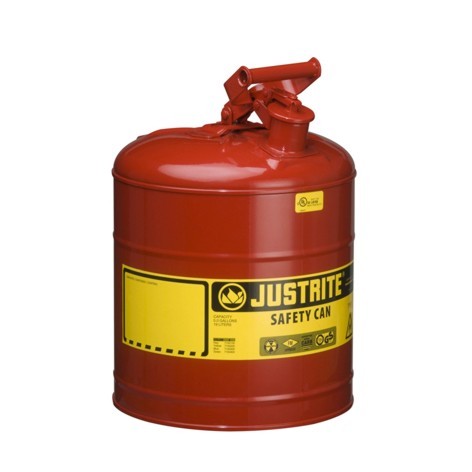 Sicherheitsbehälter Typ I, für brennbare Flüssigkeiten, 19 Liter in rot