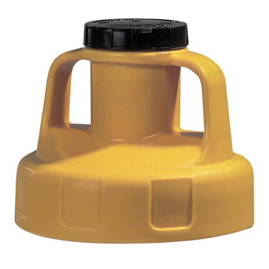 Mehrzweckdeckel für Flüssigkeitsbehälter, gelb,HDPE, antistatisch, schlagfest, UV-stabil
