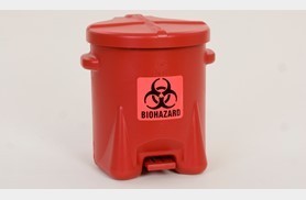 Biogefährliche Polyabfallbehälter