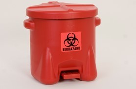 Biogefährliche Polyabfallbehälter